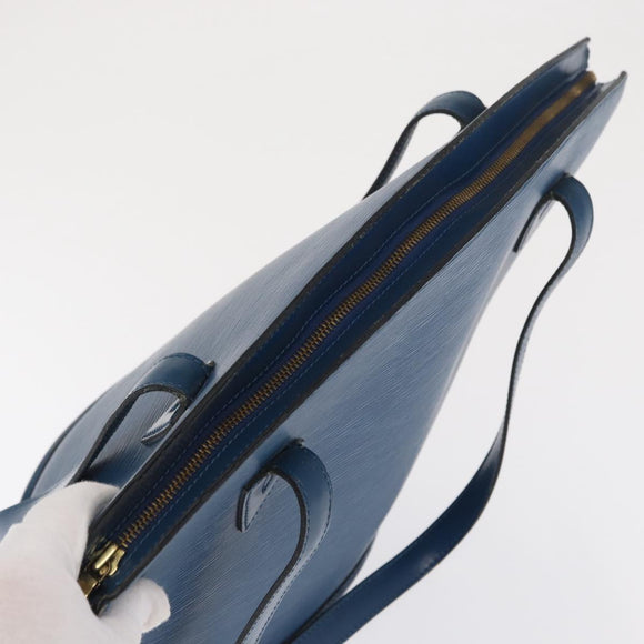 LOUIS VUITTON Epi Saint Jacques Shopping Shoulder Bag Blue M52275 LV Auth 170988
