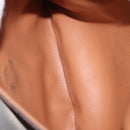 CELINE Macadam Canvas Shoulder Bag PVC Leather Brown Gold Auth 170993-23