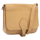 LOUIS VUITTON Epi Cartouchiere MM Shoulder Bag Beige M52246 LV Auth 170998-1
