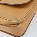 LOUIS VUITTON Epi Cartouchiere MM Shoulder Bag Beige M52246 LV Auth 170998-10