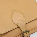 LOUIS VUITTON Epi Cartouchiere MM Shoulder Bag Beige M52246 LV Auth 170998-16