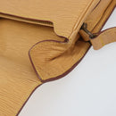 LOUIS VUITTON Epi Cartouchiere MM Shoulder Bag Beige M52246 LV Auth 170998-18