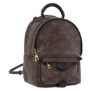 LOUIS VUITTON Monogram Palm Springs MINI Backpack M44873 LV Auth 171013-1