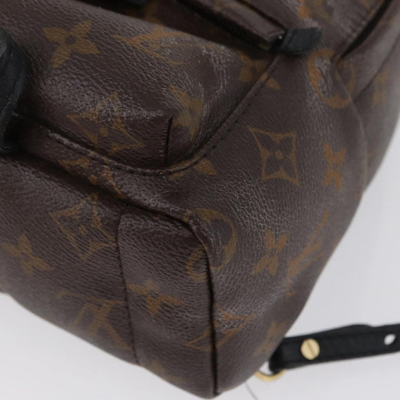 LOUIS VUITTON Monogram Palm Springs MINI Backpack M44873 LV Auth 171013