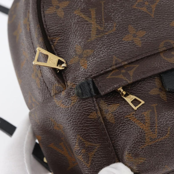 LOUIS VUITTON Monogram Palm Springs MINI Backpack M44873 LV Auth 171013