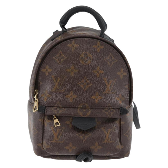 LOUIS VUITTON Monogram Palm Springs MINI Backpack M44873 LV Auth 171013