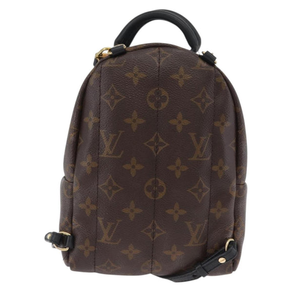 LOUIS VUITTON Monogram Palm Springs MINI Backpack M44873 LV Auth 171013