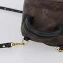 LOUIS VUITTON Monogram Palm Springs MINI Backpack M44873 LV Auth 171013-7