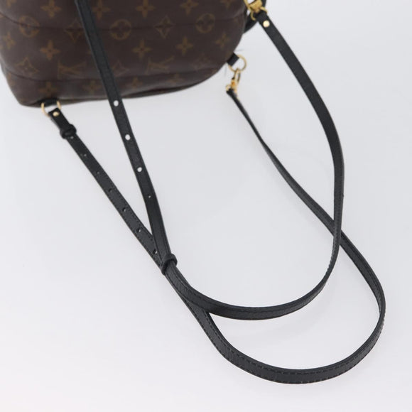 LOUIS VUITTON Monogram Palm Springs MINI Backpack M44873 LV Auth 171013