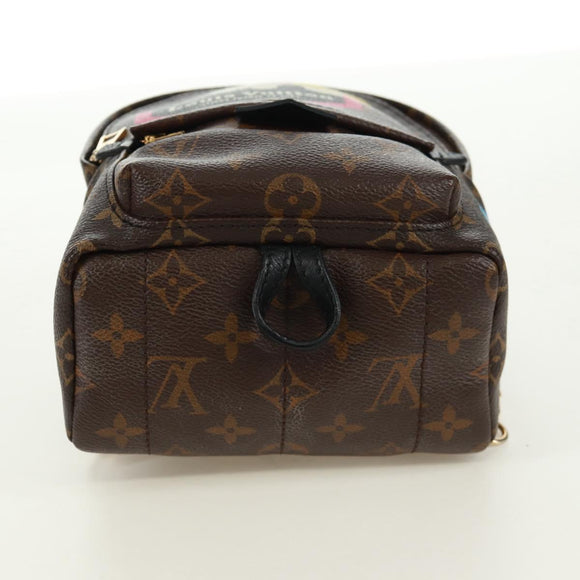 LOUIS VUITTON Monogram World Tour Palm Springs Shoulder Bag M42971 Auth 171014V