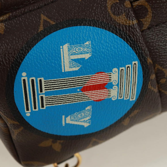 LOUIS VUITTON Monogram World Tour Palm Springs Shoulder Bag M42971 Auth 171014V