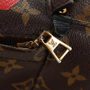 LOUIS VUITTON Monogram World Tour Palm Springs Shoulder Bag M42971 Auth 171014V-26