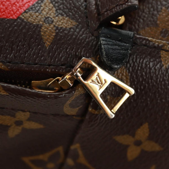 LOUIS VUITTON Monogram World Tour Palm Springs Shoulder Bag M42971 Auth 171014V