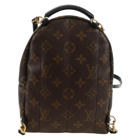 LOUIS VUITTON Monogram World Tour Palm Springs Shoulder Bag M42971 Auth 171014V