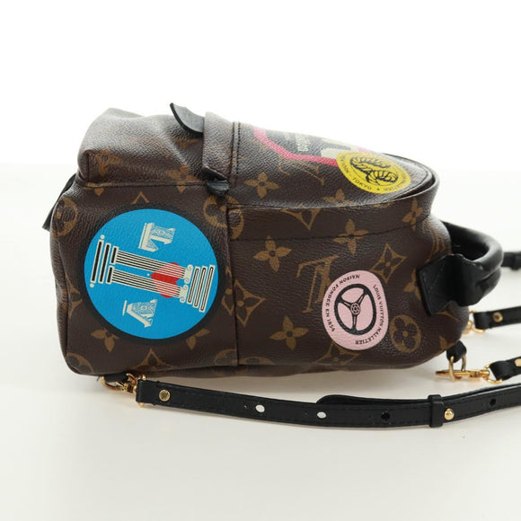 LOUIS VUITTON Monogram World Tour Palm Springs Shoulder Bag M42971 Auth 171014V