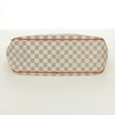 LOUIS VUITTON Damier Azur Delightful MM Shoulder Bag N41448 LV Auth 171015V-5