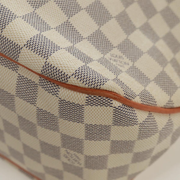 LOUIS VUITTON Damier Azur Delightful MM Shoulder Bag N41448 LV Auth 171015V