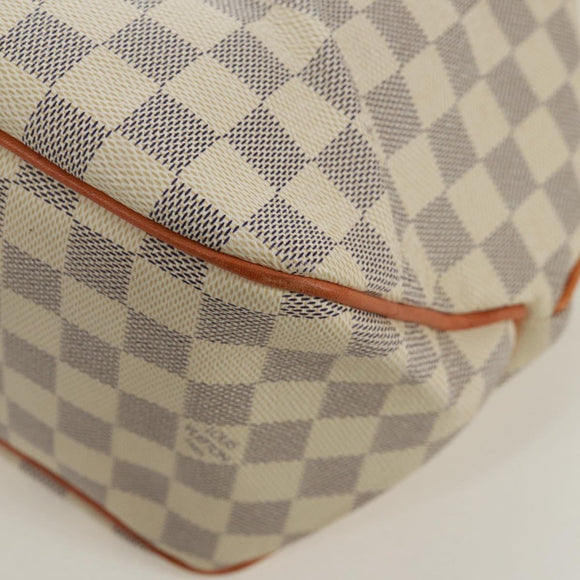 LOUIS VUITTON Damier Azur Delightful MM Shoulder Bag N41448 LV Auth 171015V