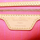 LOUIS VUITTON Damier Azur Delightful MM Shoulder Bag N41448 LV Auth 171015V-19