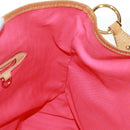 LOUIS VUITTON Damier Azur Delightful MM Shoulder Bag N41448 LV Auth 171015V-21