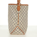 LOUIS VUITTON Damier Azur Delightful MM Shoulder Bag N41448 LV Auth 171015V-3
