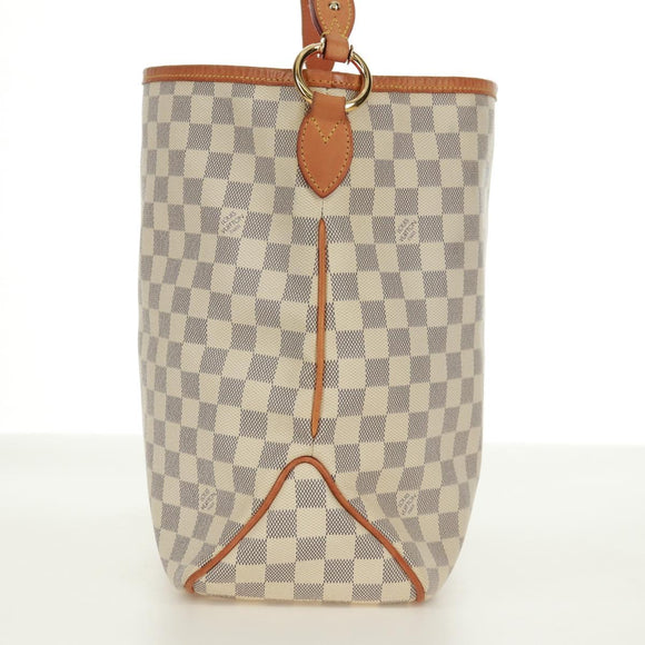 LOUIS VUITTON Damier Azur Delightful MM Shoulder Bag N41448 LV Auth 171015V