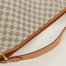 LOUIS VUITTON Damier Azur Delightful MM Shoulder Bag N41448 LV Auth 171015V-6