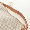 LOUIS VUITTON Damier Azur Delightful MM Shoulder Bag N41448 LV Auth 171015V-14