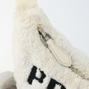 PRADA Handtasche aus Frottee in Weiß, Original 171022-19