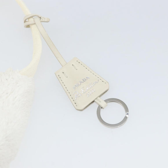 PRADA Handtasche aus Frottee in Weiß, Original 171022
