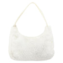 PRADA Handtasche aus Frottee in Weiß, Original 171022-2