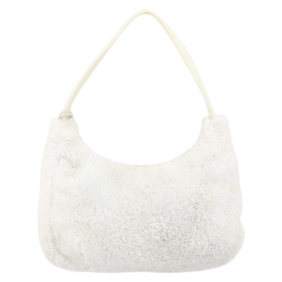 PRADA Handtasche aus Frottee in Weiß, Original 171022