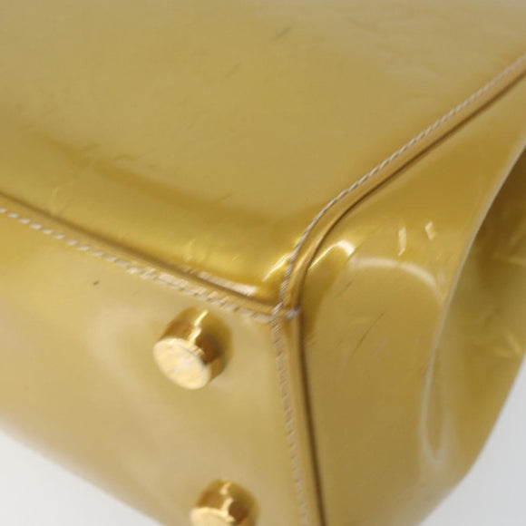 LOUIS VUITTON Monogram Vernis Blair MM Hand Bag Noisette LV Auth 171025