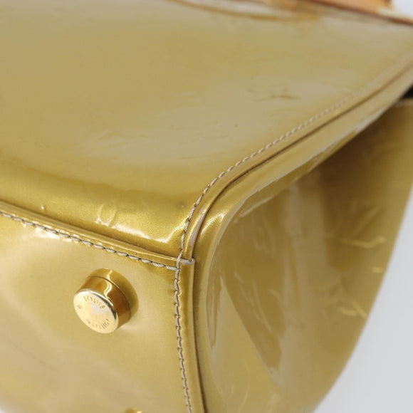 LOUIS VUITTON Monogram Vernis Blair MM Hand Bag Noisette LV Auth 171025