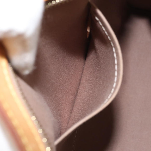 LOUIS VUITTON Monogram Vernis Blair MM Hand Bag Noisette LV Auth 171025