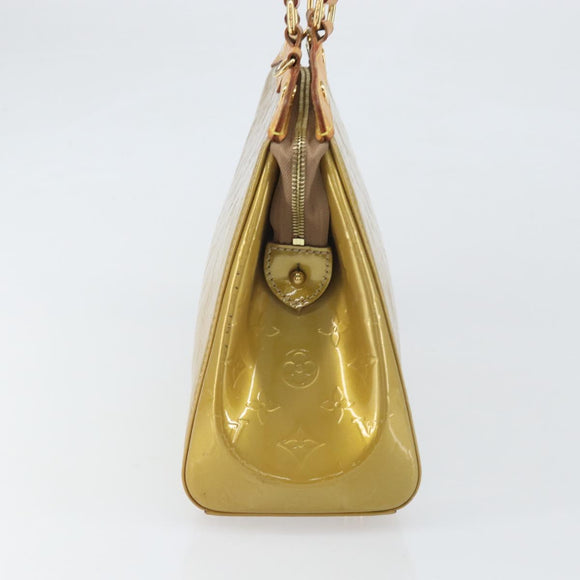 LOUIS VUITTON Monogram Vernis Blair MM Hand Bag Noisette LV Auth 171025