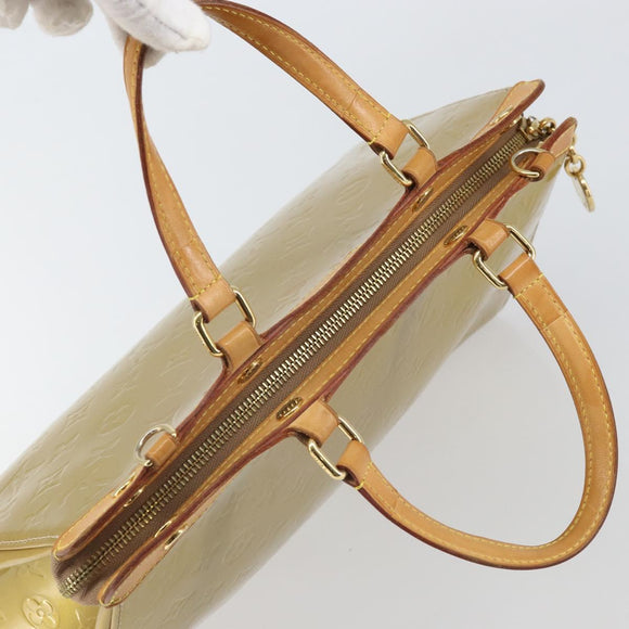 LOUIS VUITTON Monogram Vernis Blair MM Hand Bag Noisette LV Auth 171025