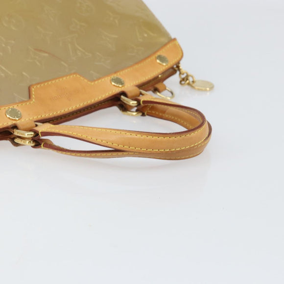 LOUIS VUITTON Monogram Vernis Blair MM Hand Bag Noisette LV Auth 171025