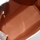LOUIS VUITTON Monogram Vernis Reade MM Hand Bag Bronze M91143 LV Auth 171026-15