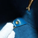 LOUIS VUITTON Epi Soufflot Hand Bag Blue M52225 LV Auth 171028V-11