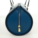 LOUIS VUITTON Epi Soufflot Hand Bag Blue M52225 LV Auth 171028V-4
