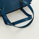 LOUIS VUITTON Epi Soufflot Hand Bag Blue M52225 LV Auth 171028V-7