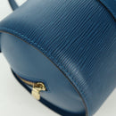 LOUIS VUITTON Epi Soufflot Hand Bag Blue M52225 LV Auth 171029A-8