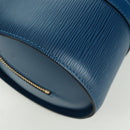 LOUIS VUITTON Epi Soufflot Hand Bag Blue M52225 LV Auth 171029A-16