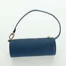 LOUIS VUITTON Epi Soufflot Hand Bag Blue M52225 LV Auth 171029A-24
