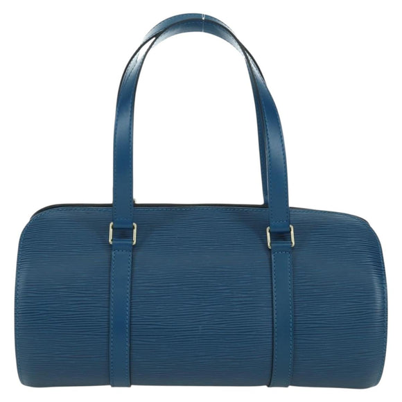 LOUIS VUITTON Epi Soufflot Hand Bag Blue M52225 LV Auth 171029A