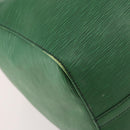 LOUIS VUITTON Epi Keepall 55 Boston Bag Green M42954 LV Auth 171031-14