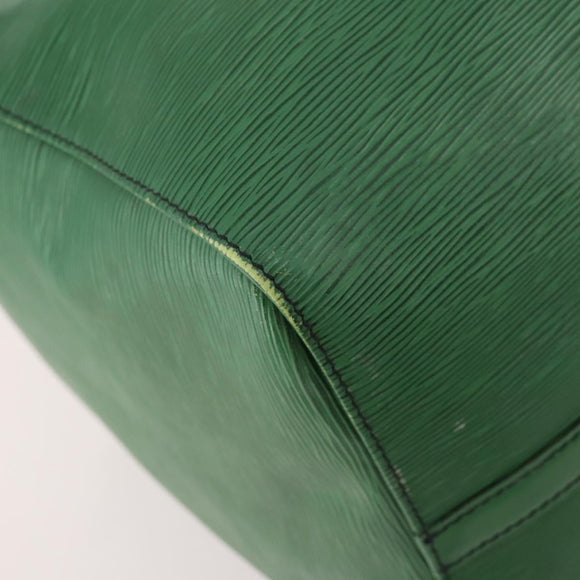 LOUIS VUITTON Epi Keepall 55 Boston Bag Green M42954 LV Auth 171031