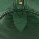 LOUIS VUITTON Epi Keepall 55 Boston Bag Green M42954 LV Auth 171031-18