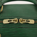 LOUIS VUITTON Epi Keepall 55 Boston Bag Green M42954 LV Auth 171031-10